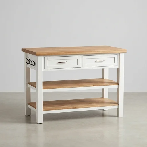SimpliHome Hamilton Kitchen Island