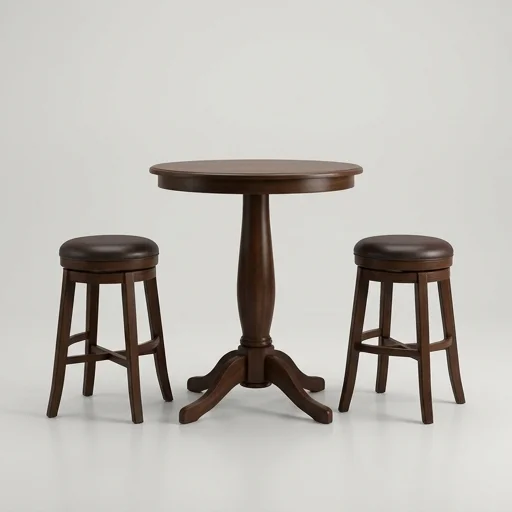 Boraam Industries Round Pub Table Set